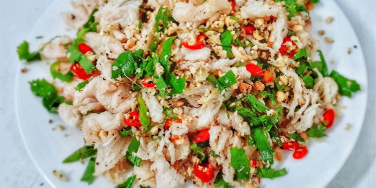 Gỏi cá Nghéo Quảng Bình