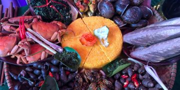 Cơm Bồi và Ốc Đực Minh Hóa